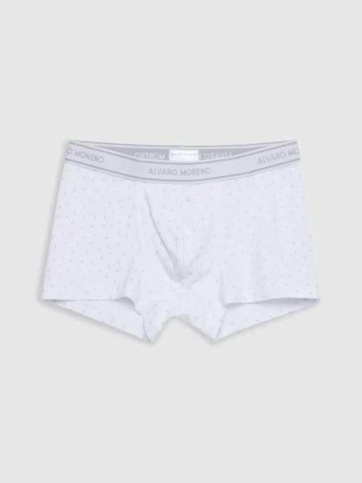 BOXER LOGOS AZUL MARINO