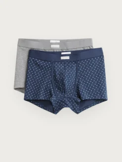 BOXER TIPS AZUL MARINO