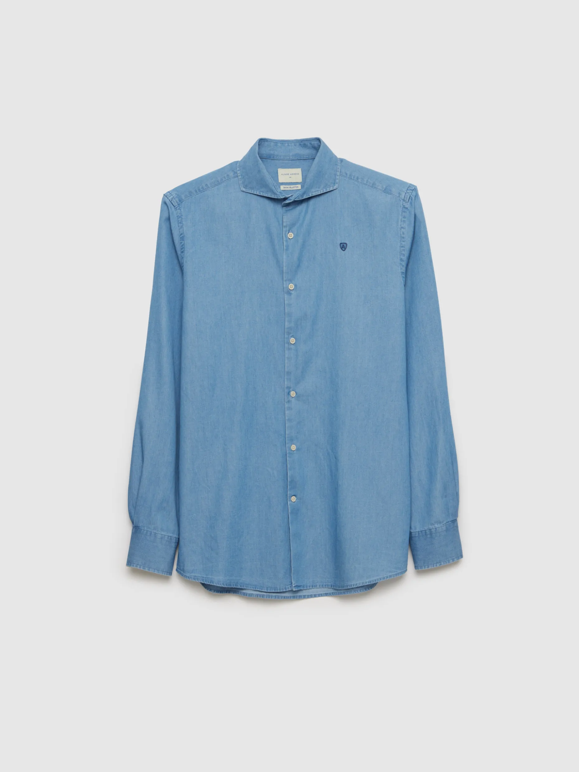 CAMISA DENIM JACK AZUL MARINO