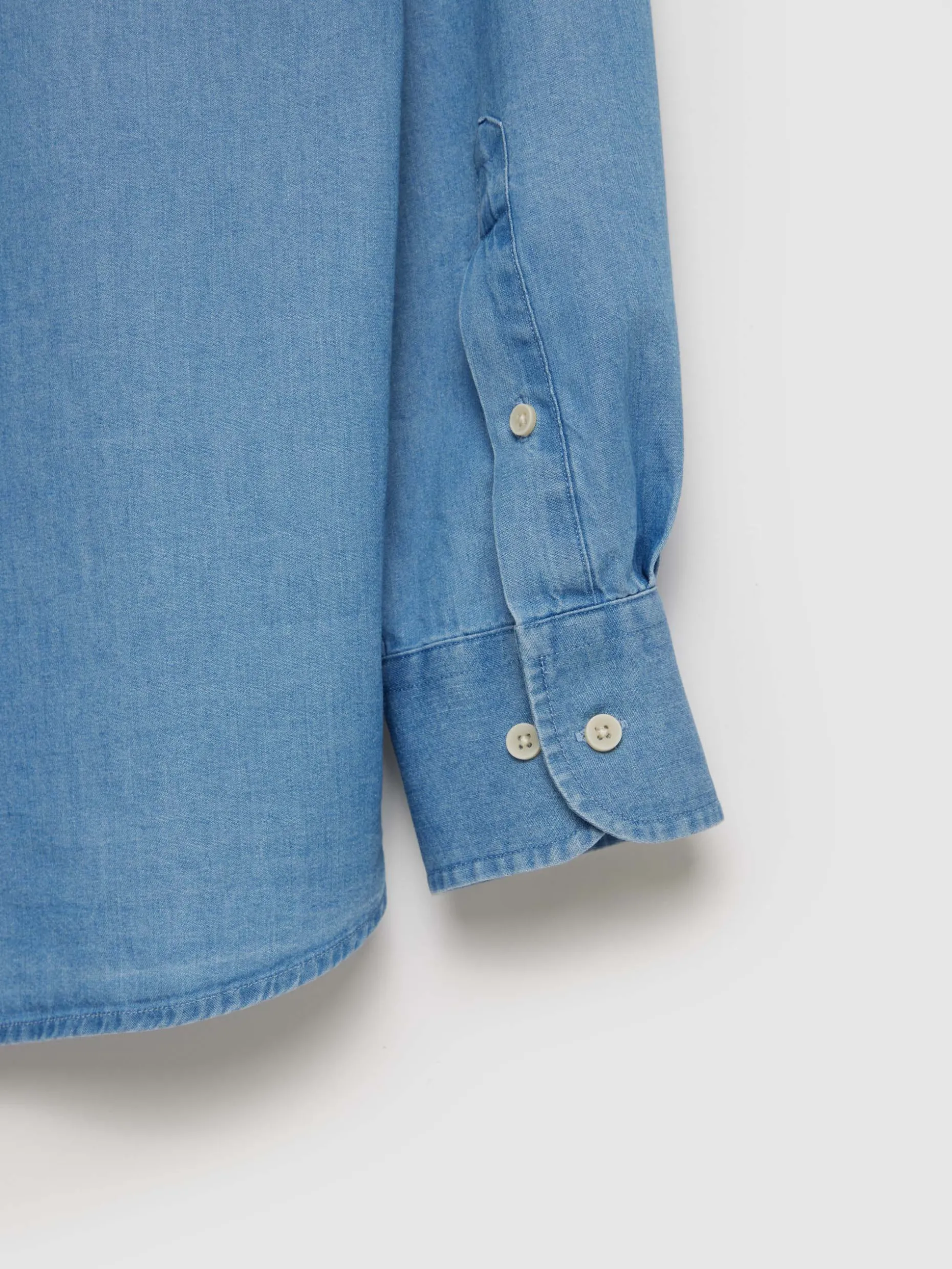 CAMISA DENIM JACK AZUL MARINO