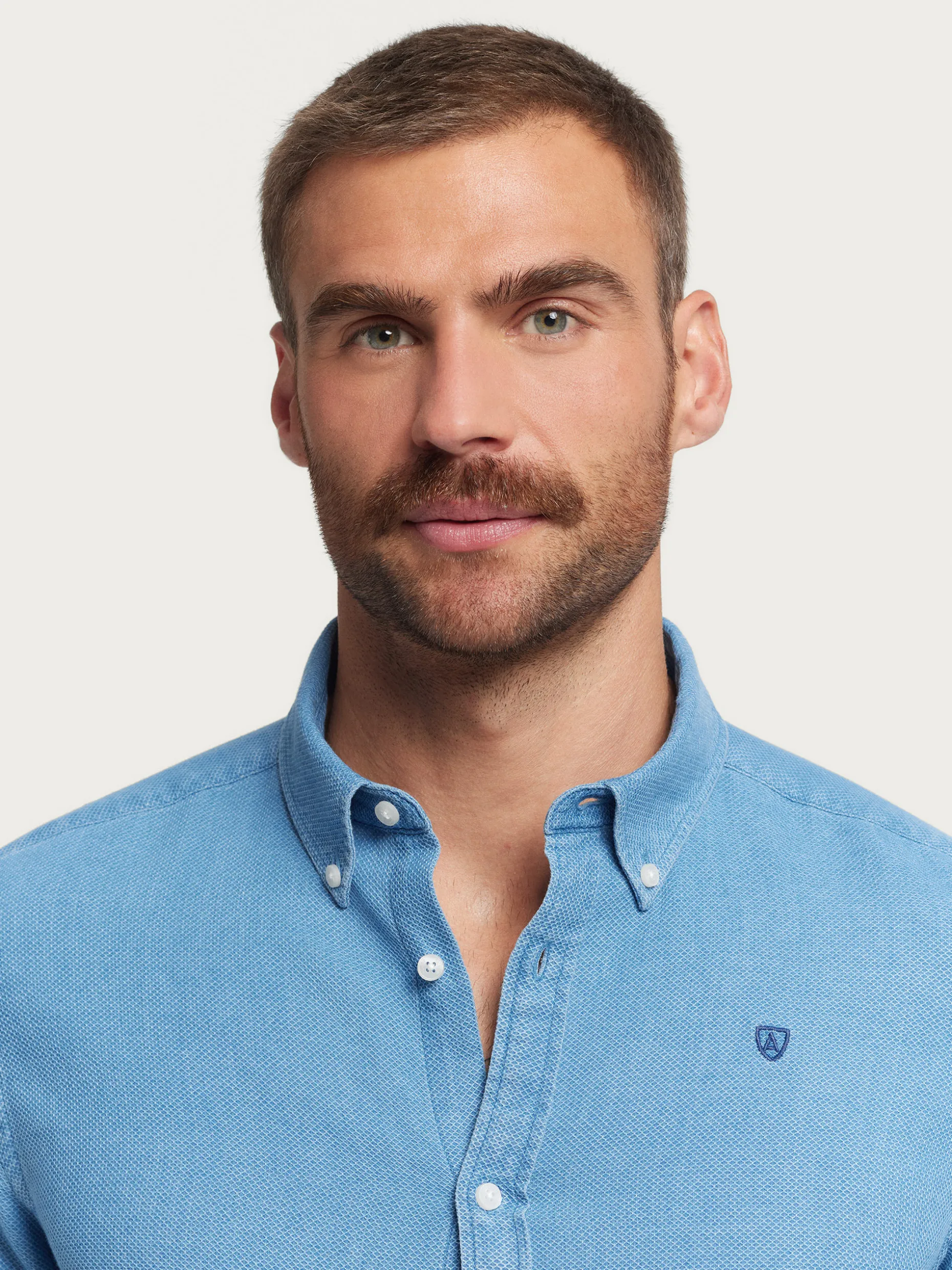 CAMISA DENIM NIDO AZUL