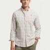 CAMISA FLANNEL CHECKS BEIGE