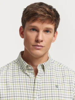 CAMISA FLANNEL CHECKS VERDE