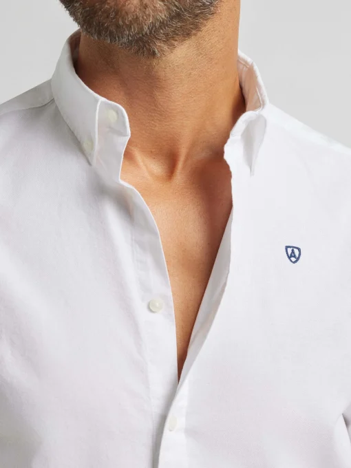 CAMISA OXFORD BASIC BLANCO