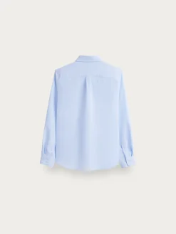 CAMISA OXFORD BASIC KIDS CELESTE