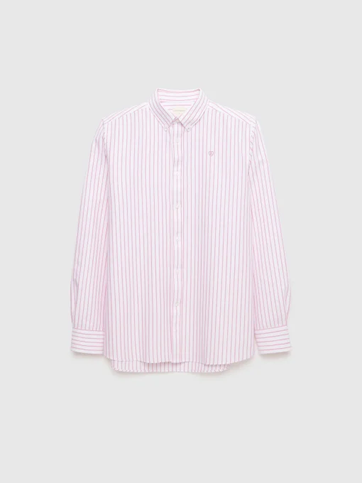 CAMISA OXFORD SUNNY CORAL