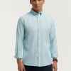 CAMISA PANAMA DYE VERDE AGUA