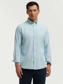CAMISA PANAMA DYE VERDE AGUA