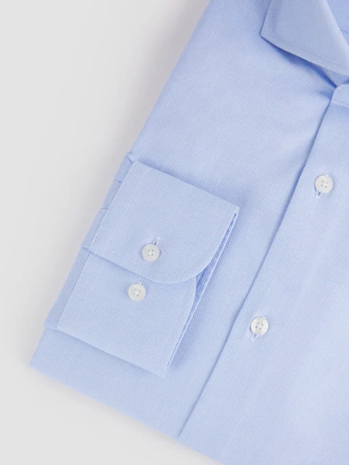 CAMISA VESTIR ESTRUCTURA AZUL