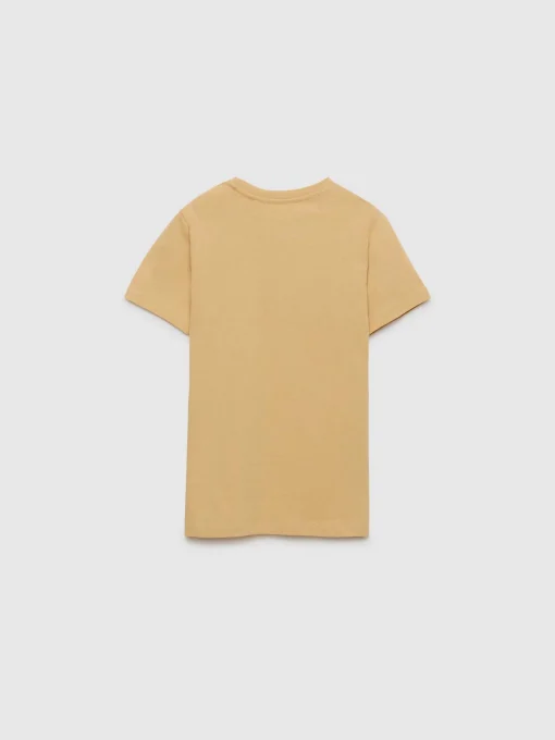 CAMISETA BASIC KIDS AMARILLO