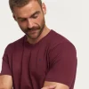 CAMISETA BASICA BURDEOS