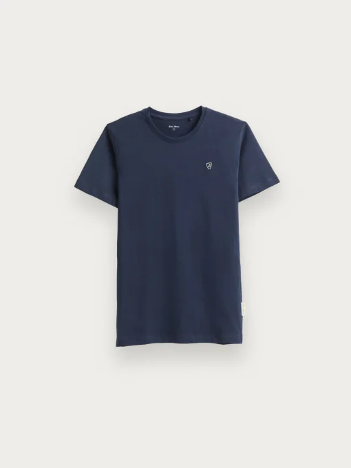 CAMISETA BASICA KIDS AZUL MARINO