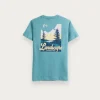 CAMISETA LANDSCAPE KIDS VERDE AGUA