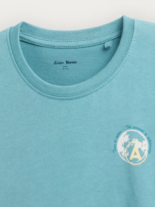 CAMISETA LANDSCAPE KIDS VERDE AGUA