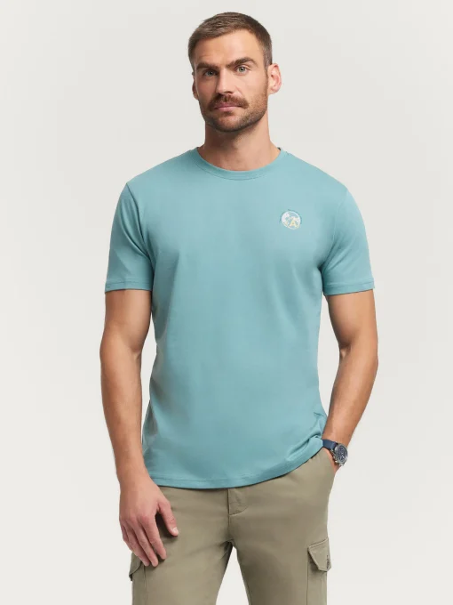 CAMISETA LANDSCAPE VERDE AGUA