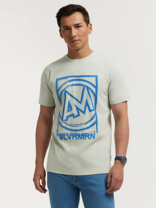CAMISETA LOGO VERDE