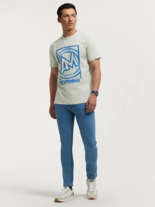 CAMISETA LOGO VERDE