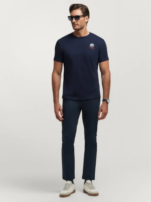 CAMISETA SUNSET AZUL MARINO