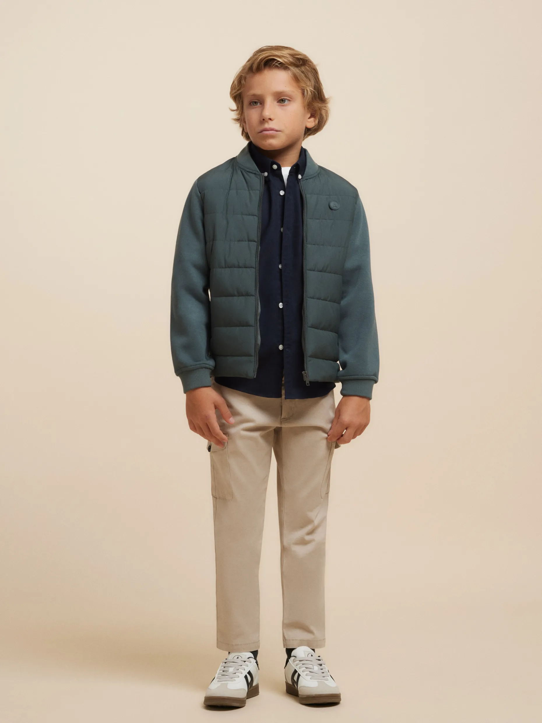 CAZADORA ANTLER KIDS AZUL