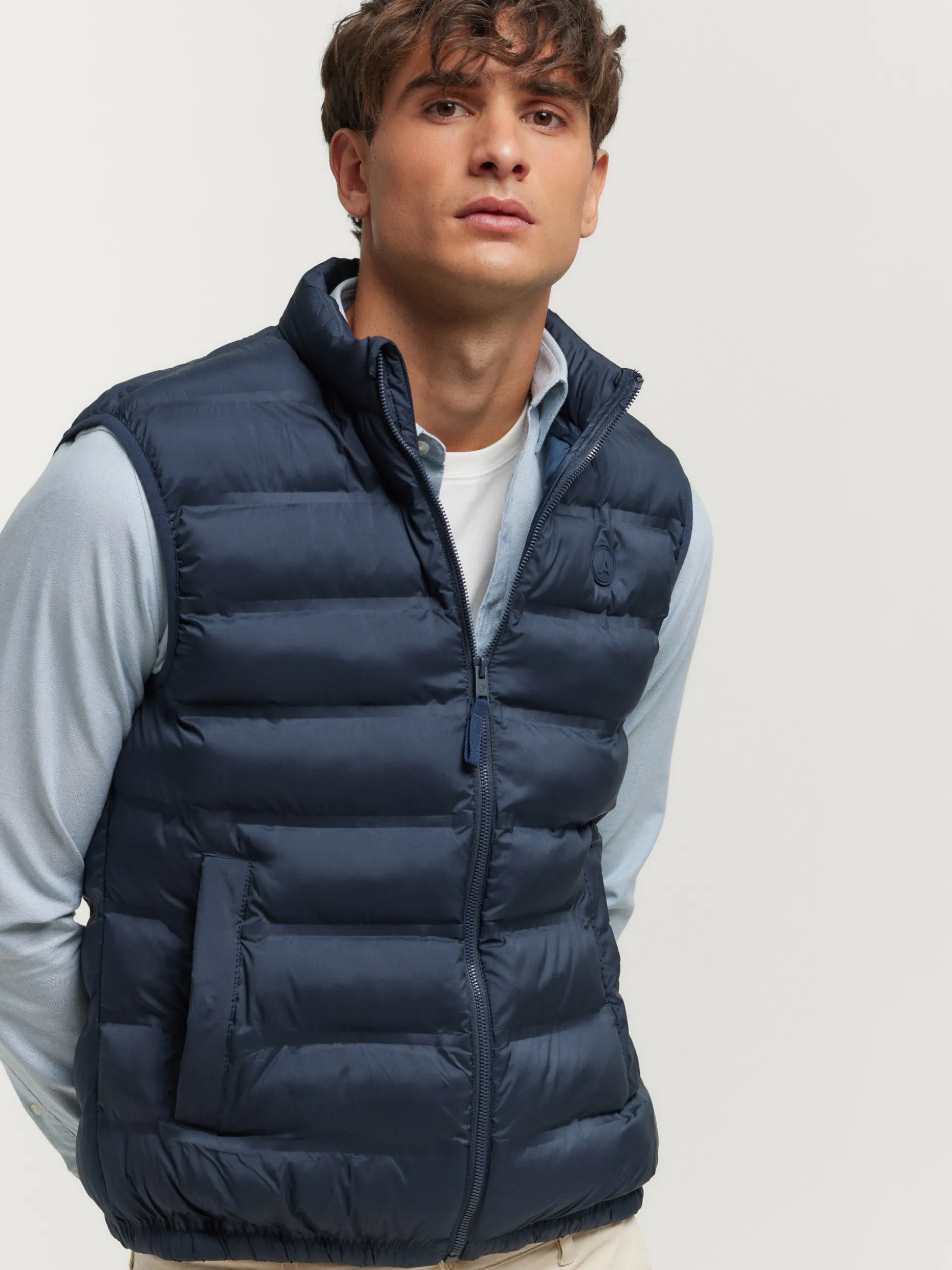 CHALECO DENNIS AZUL MARINO