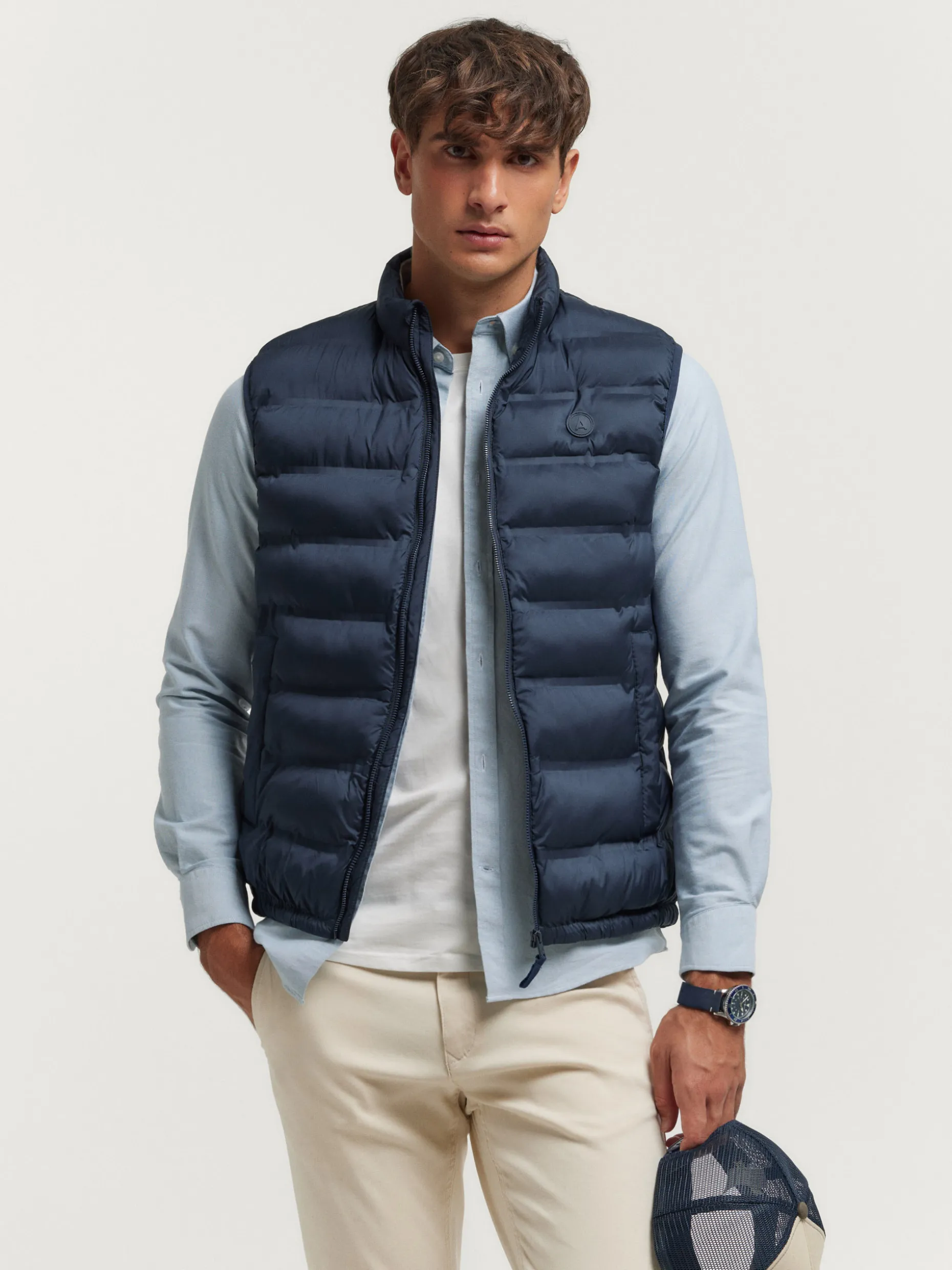 CHALECO DENNIS AZUL MARINO