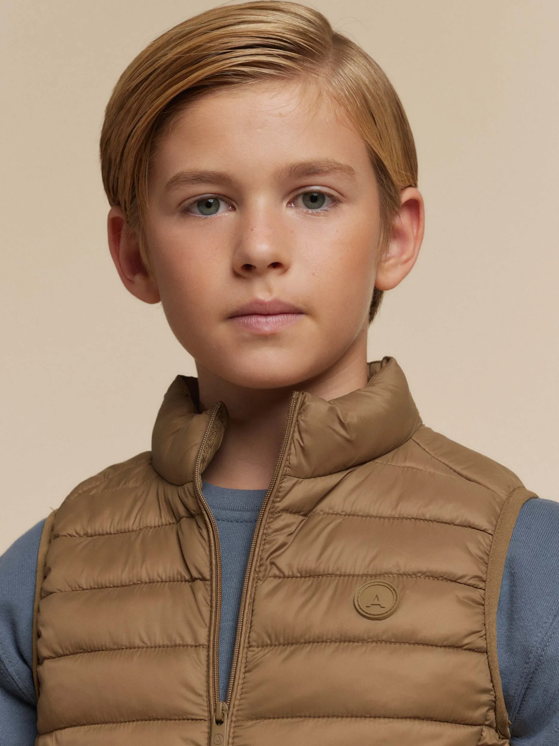 CHALECO NIRO KIDS MOSTAZA