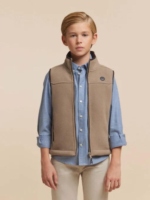 CHALECO SIERRA KIDS BEIGE
