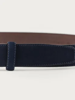 CINTURON ANTE VESTIR AZUL MARINO