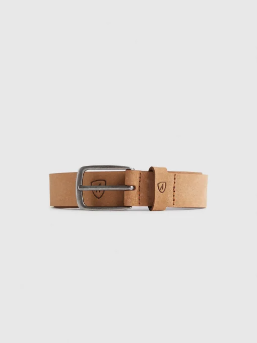 CINTURON LOGO KIDS CAMEL