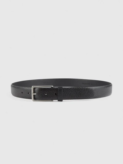 CINTURON VESTIR LEATHER NEGRO