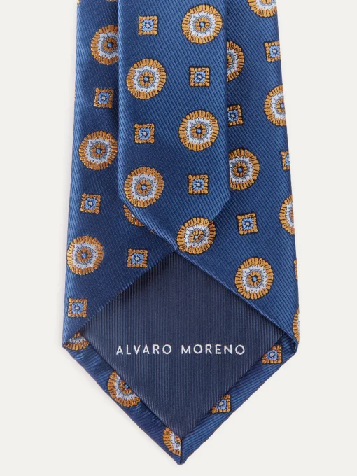 CORBATA JACQUARD MF AMARILLO
