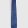 CORBATA JACQUARD MF AZUL