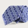 CORBATA JACQUARD MF AZUL MARINO