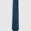 CORBATA JACQUARD MF AZUL MARINO