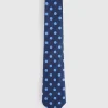 CORBATA JACQUARD MF AZUL MARINO