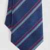 CORBATA JACQUARD MF AZUL MARINO