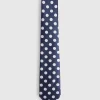 CORBATA JACQUARD MF AZUL MARINO
