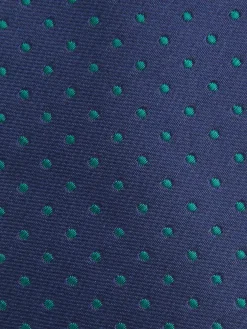 CORBATA JACQUARD MF AZUL MARINO