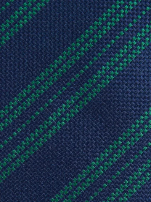 CORBATA JACQUARD MF AZUL MARINO