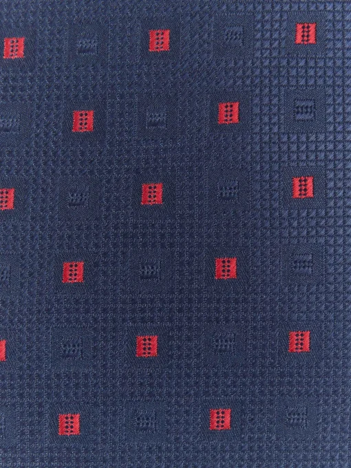CORBATA JACQUARD MF AZUL MARINO