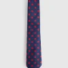 CORBATA JACQUARD MF ROJO