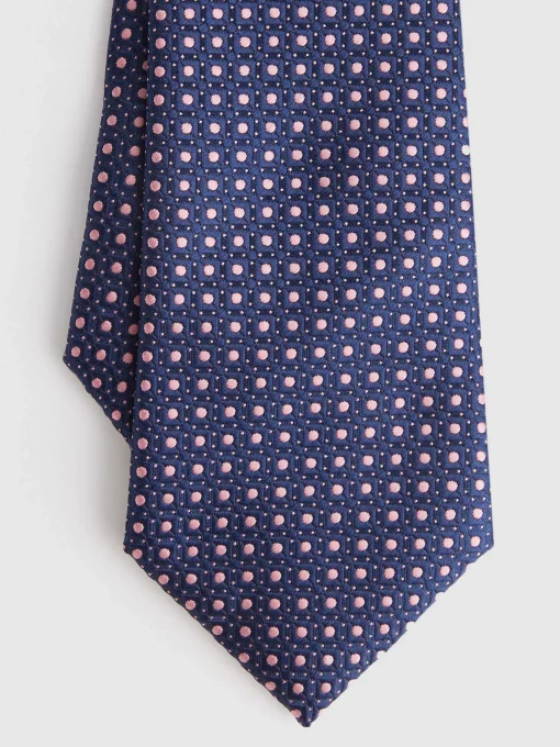 CORBATA JACQUARD MF ROSA