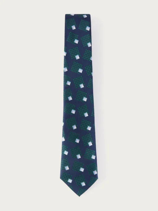 CORBATA JACQUARD MF VERDE
