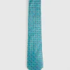 CORBATA JACQUARD MF VERDE AGUA