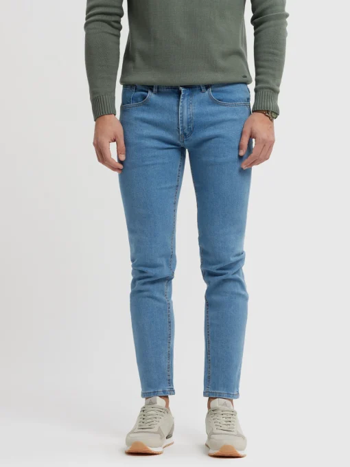 DENIM SKINNY AZUL