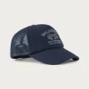 GORRA TRUCK BORDADA AZUL MARINO