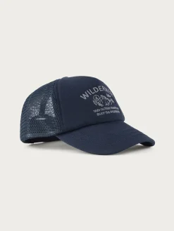 GORRA TRUCK BORDADA AZUL MARINO
