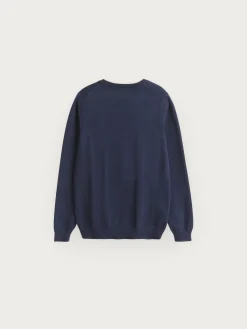 JERSEY ROUND NECK KIDS AZUL MARINO