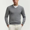 JERSEY V-NECK TRENDY GRIS