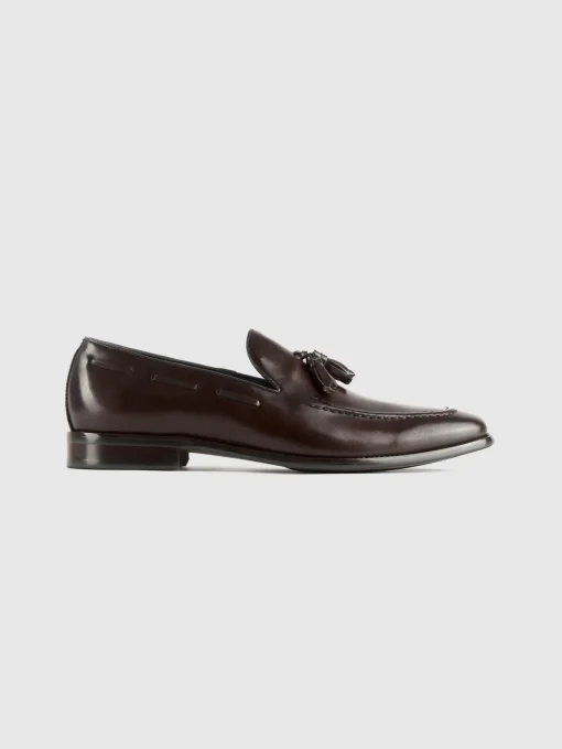 MOCASIN BORLAS MARRÓN